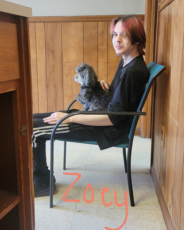 Zeke, Boarding Assistant